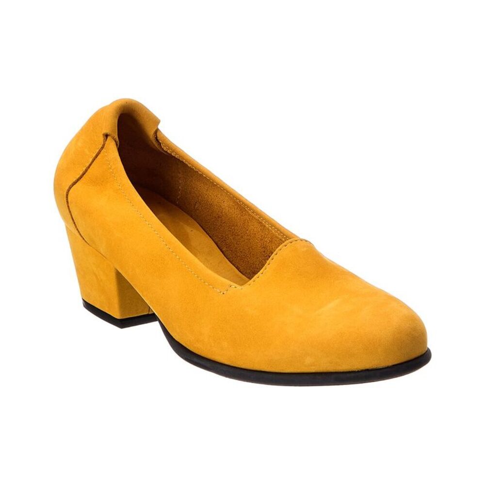 Arche Malana Leather Pump, Yellow